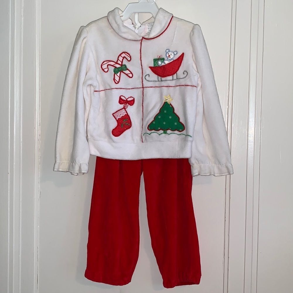 โNWOTโVtgย velourโ2โpcโChristmasโoutfit